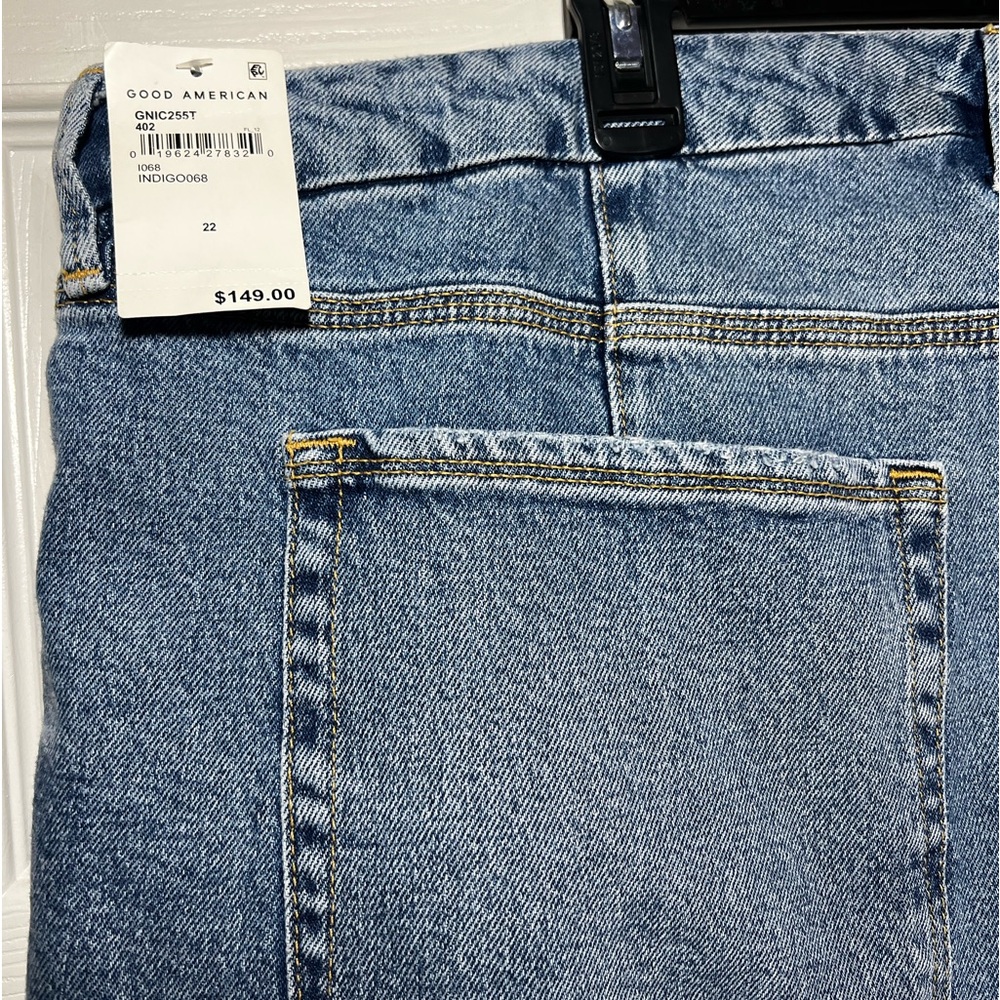 Good American cropped jean